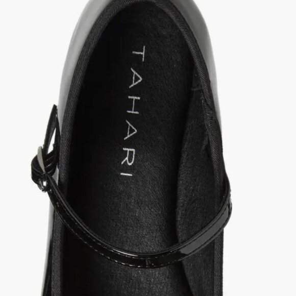 Tahari Black Patent Mary Jane Flats – Sizes 7.5 & 8.5 - Picture 5 of 6
